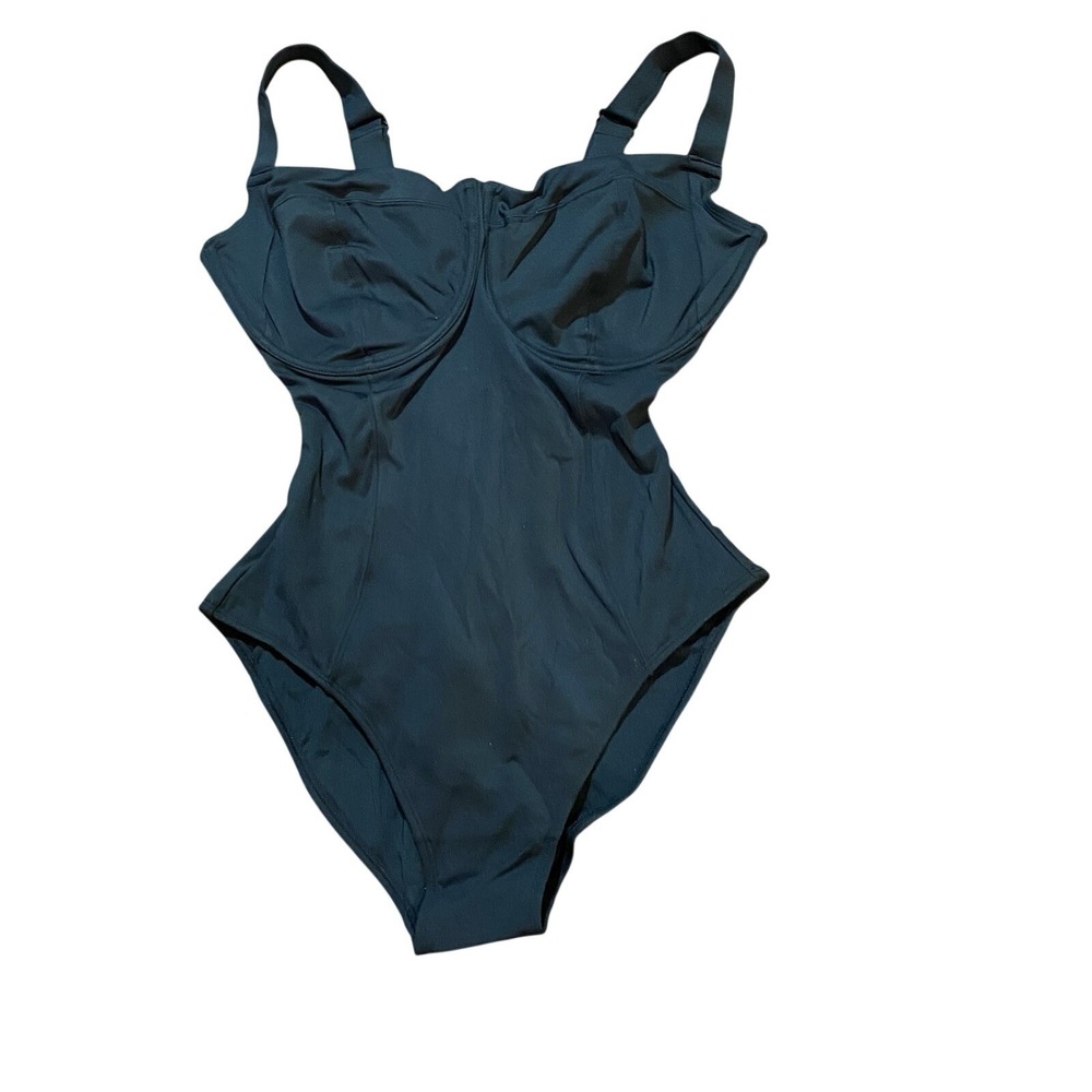 TA3 NWT Black Lifty One Piece Swimsuit Size Medium Reg/Long J/K Cups Busty